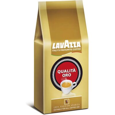 Lavazza Qualità Oro - Arabica Kaffe - 1kg Lavazza Qualità Oro - Arabica Kaffe - 1kg