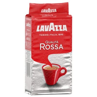 Lavazza Qualità Rossa - 250g Mletá káva - Italská značka Lavazza Qualità Rossa - 250g Mletá káva - Italská značka