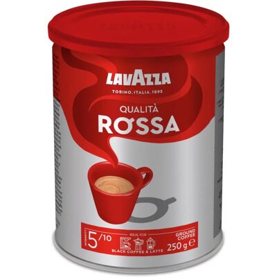 Lavazza Qualita Rossa - Gemahlener Kaffee - 250 g - Kaffee Lavazza Qualita Rossa - Gemahlener Kaffee - 250 g - Kaffee
