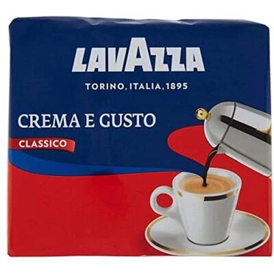 Αλεσμένος καφές Lavazza Crema e Gusto - Εσπρέσο, Ισχυρός, Παραγωγή στην ΕΕ Αλεσμένος καφές Lavazza Crema e Gusto - Εσπρέσο, Ισχυρός, Παραγωγή στην ΕΕ
