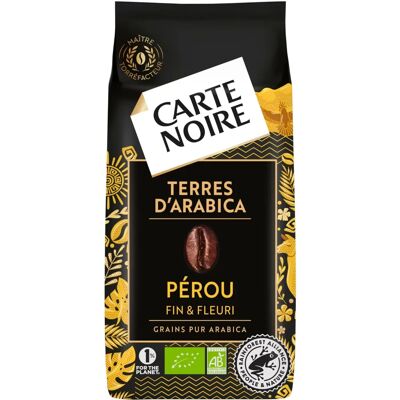 Carte Noire Pérou Bio - 500 g Grains de café - Publicité Carte Noire Pérou Bio - 500 g Grains de café - Publicité