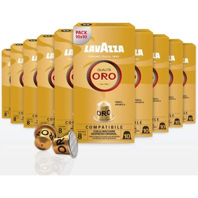 Lavazza Q.oro 100Caps - Coffee Capsules Lavazza Q.oro 100Caps - Coffee Capsules