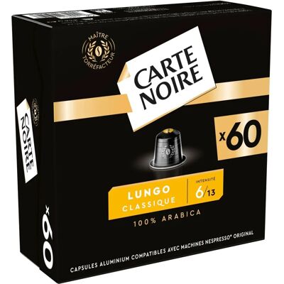 Carte Noire Espresso Lungo - Capsules de Café - Publicité Carte Noire Espresso Lungo - Capsules de Café - Publicité