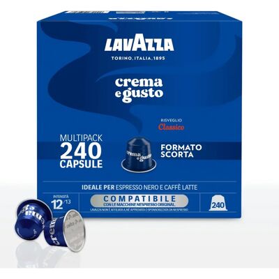 Lavazza Crema e Gusto Classico - Capsule di Caffè - Scuro Lavazza Crema e Gusto Classico - Capsule di Caffè - Scuro