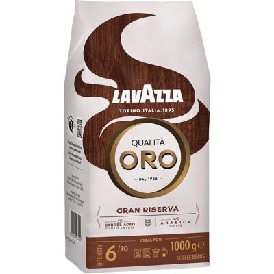 Lavazza Qualità Oro Gran Riserva - Jasne Palenie - Ziarna Kawy Lavazza Qualità Oro Gran Riserva - Jasne Palenie - Ziarna Kawy