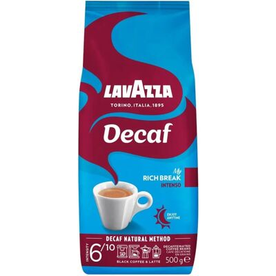 Lavazza Decaf Rich Break - 500g - Koffiebonen Lavazza Decaf Rich Break - 500g - Koffiebonen