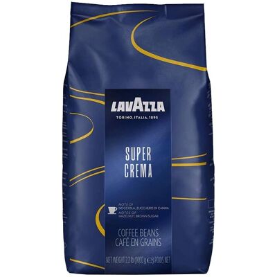 Lavazza Super Crema Blå - 1000 g Kaffebønner Lavazza Super Crema Blå - 1000 g Kaffebønner