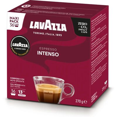 Capsule di Caffè Lavazza Intenso - Tostatura Media - 36 pezzi Capsule di Caffè Lavazza Intenso - Tostatura Media - 36 pezzi