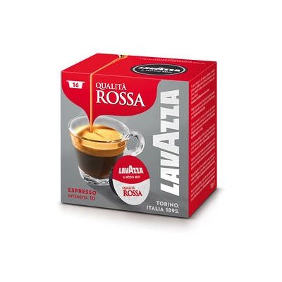 Capsules Lavazza A Modo Mio Espresso Qualità Rossa - Qualitá (16 capsules) - Publicité Capsules Lavazza A Modo Mio Espresso Qualità Rossa - Qualitá (16 capsules) - Publicité