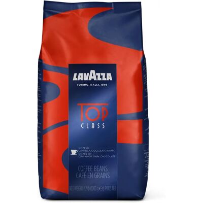 Lavazza Top Class 1kg Grains de Café - Café - Publicité Lavazza Top Class 1kg Grains de Café - Café - Publicité