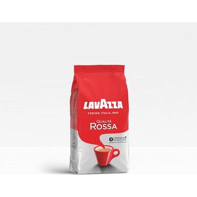 Lavazza Qualita Rossa Ziarna Kawy - Bogata Mieszanka - 6 x 1kg Lavazza Qualita Rossa Ziarna Kawy - Bogata Mieszanka - 6 x 1kg