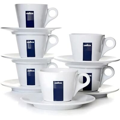 Lavazza Model - Pack of 6 Cappuccino Cups Lavazza Model - Pack of 6 Cappuccino Cups