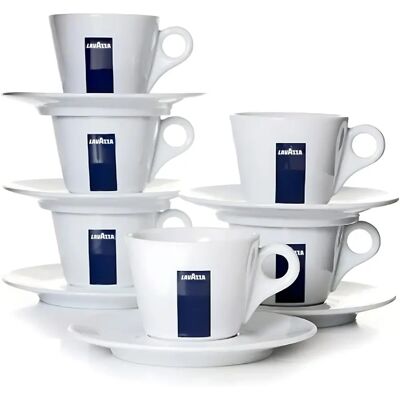 Lavazza Model - Pack of 6 Cappuccino Cups Lavazza Model - Pack of 6 Cappuccino Cups