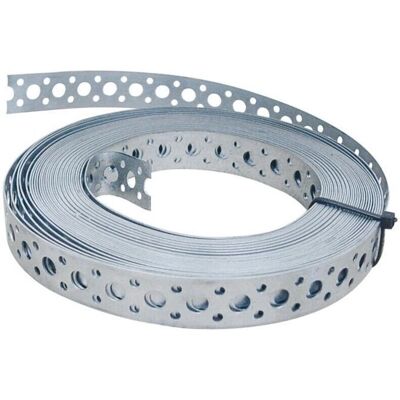 EAC - Banda Forata in Acciaio Prezincato - Larghezza 25 mm - Metal strap EAC - Banda Forata in Acciaio Prezincato - Larghezza 25 mm - Metal strap