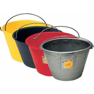 MAURER - Secchio per Muratore in Pvc colore Rosso MAURER - Secchio per Muratore in Pvc colore Rosso