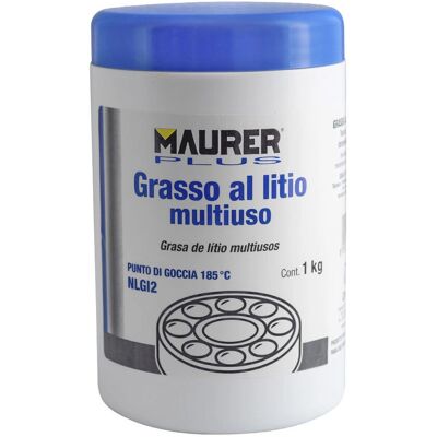 Graisse au Lithium Maurer 1kg - Lubrifiant industriel polyvalent - Publicité Graisse au Lithium Maurer 1kg - Lubrifiant industriel polyvalent - Publicité