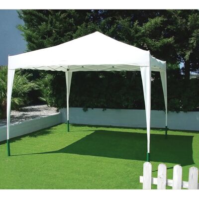 Papillon Albufeira Pergola Pliable en Acier - 3x3m - Publicité Papillon Albufeira Pergola Pliable en Acier - 3x3m - Publicité