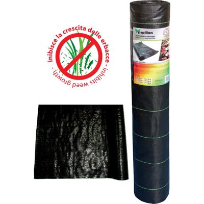 Papillon - Saturnia - Nero - 0.91x10 m - telo pacciamatura Papillon - Saturnia - Nero - 0.91x10 m - telo pacciamatura
