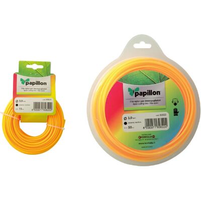 Papillon 80818 Ricambio tosaerba - Filo nylon universale 15m Papillon 80818 Ricambio tosaerba - Filo nylon universale 15m