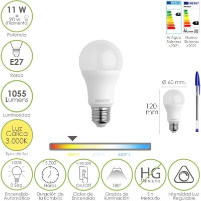 Maurer LED-Lampe 3000K 11W E27 - Produkttyp Maurer LED-Lampe 3000K 11W E27 - Produkttyp