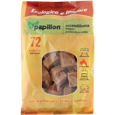 Pastilhas ecológicas para acender churrasqueira - 72 peças Pastilhas ecológicas para acender churrasqueira - 72 peças