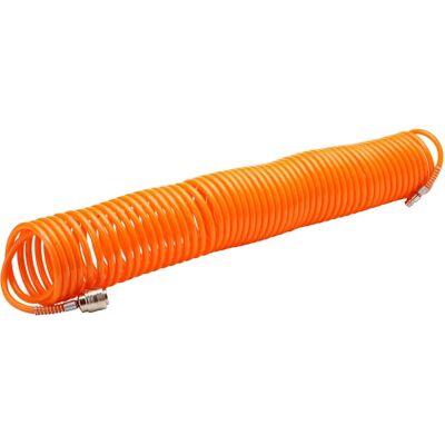 Manguera Spiralata Aria Compressa Maurer 15m Adattatore Rapido Manguera Spiralata Aria Compressa Maurer 15m Adattatore Rapido