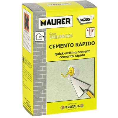 Maurer 14010305 Ciment - Ciment à Prise Rapide pour Construction - Publicité Maurer 14010305 Ciment - Ciment à Prise Rapide pour Construction - Publicité