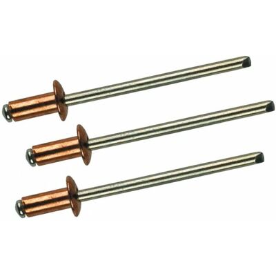MAURER - Rivetti Rame 3.8x9 - Rame - 100 pezzi - rivetto MAURER - Rivetti Rame 3.8x9 - Rame - 100 pezzi - rivetto