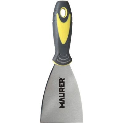 Maurer Handschraper - Roestvrijstalen blad, Gummihandvat, 40 mm breed Maurer Handschraper - Roestvrijstalen blad, Gummihandvat, 40 mm breed