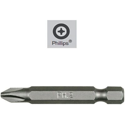 Maurer 2511160 Schroevendraaier Bit - PH2, 2 Stuks Maurer 2511160 Schroevendraaier Bit - PH2, 2 Stuks