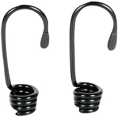 MAURER Stalen Haak - 8mm Elastomeer Touw - Zwart - Hardware Haak MAURER Stalen Haak - 8mm Elastomeer Touw - Zwart - Hardware Haak