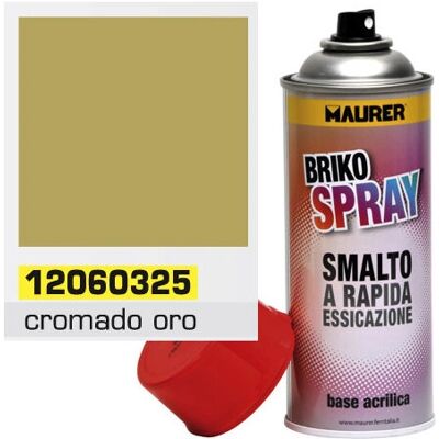 MAURER Spray Gold Acrylfarbe - Professionell 400ml - Sprayfarbe MAURER Spray Gold Acrylfarbe - Professionell 400ml - Sprayfarbe