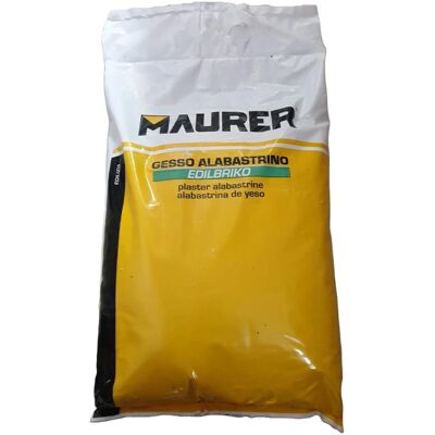 Maurer Gesso Alabastrino 5kg - Gesso per opere e stampi Maurer Gesso Alabastrino 5kg - Gesso per opere e stampi