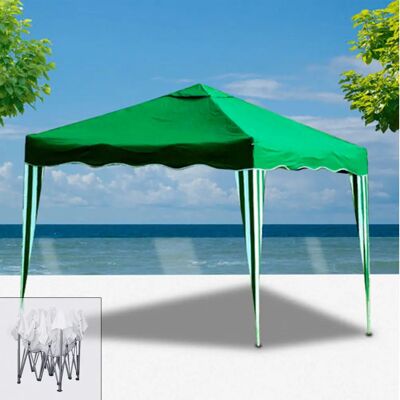 Pergola Pliable en Métal Papillon 3x3m - Jardin, Plage, Portable - Publicité Pergola Pliable en Métal Papillon 3x3m - Jardin, Plage, Portable - Publicité