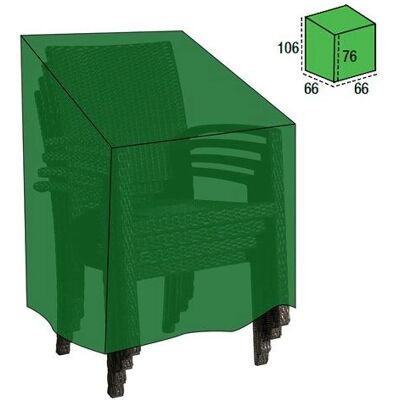 PAPILLON 8327000 Groene stapelbare stoelhoes - Stoelhoes PAPILLON 8327000 Groene stapelbare stoelhoes - Stoelhoes