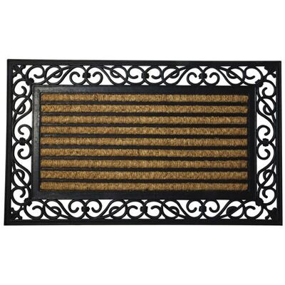 MAURER - Tapis d'entrée rectangulaire en fibre de coco - 45x75 cm - Publicité MAURER - Tapis d'entrée rectangulaire en fibre de coco - 45x75 cm - Publicité