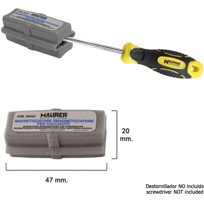 Imantador y Desimantador Maurer - Herramientas Pequeñas - Gris Imantador y Desimantador Maurer - Herramientas Pequeñas - Gris