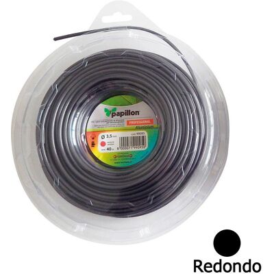 Linea di taglio rotonda PAPILLON in nylon/alluminio - 3,5mm, 40m Linea di taglio rotonda PAPILLON in nylon/alluminio - 3,5mm, 40m