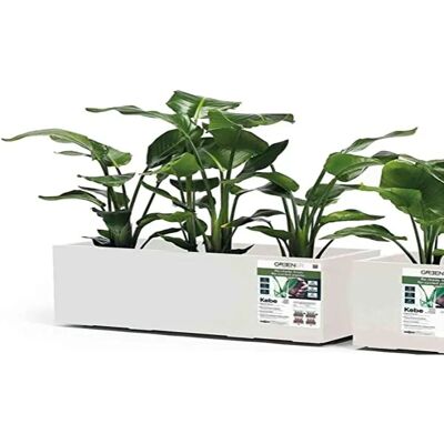 EURO3PLAST KEBE 100X40 H40 Blumentopf - Nachhaltig wetterfest EURO3PLAST KEBE 100X40 H40 Blumentopf - Nachhaltig wetterfest