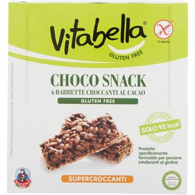 Molino Nicoli Vitabella Barrette Choco Snack 6x20g - Barrette Snack Molino Nicoli Vitabella Barrette Choco Snack 6x20g - Barrette Snack