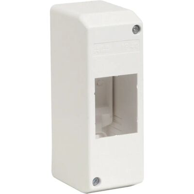 ABB Coffret distribution PCD-N2 - 2 modules, 65x50x154mm, Plastique - Publicité ABB Coffret distribution PCD-N2 - 2 modules, 65x50x154mm, Plastique - Publicité