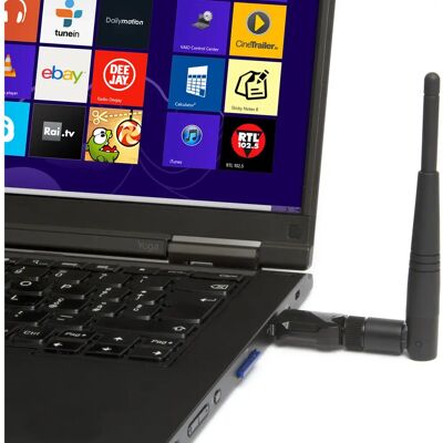 Hamlet HNW600ACU WLAN 600 Mbit/s Netzwerkadapter Hamlet HNW600ACU WLAN 600 Mbit/s Netzwerkadapter