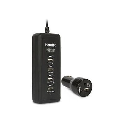 Caricabatterie Hamlet - 5 porte USB - 40W - Nero Caricabatterie Hamlet - 5 porte USB - 40W - Nero