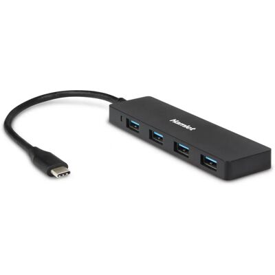 Hub USB Hamlet avec 4 Ports - Noir - Interface USB 3.2 Gen 2 Hub USB Hamlet avec 4 Ports - Noir - Interface USB 3.2 Gen 2