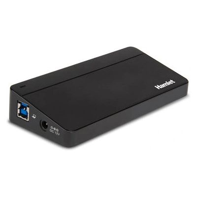 Hamlet XHUB70036 USB 3.2 Hub - 7 Ports - Schwarz Hamlet XHUB70036 USB 3.2 Hub - 7 Ports - Schwarz