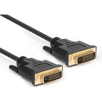 Cavo DVI Hamlet 1,8m Dual Link Nero Cavo DVI Hamlet 1,8m Dual Link Nero