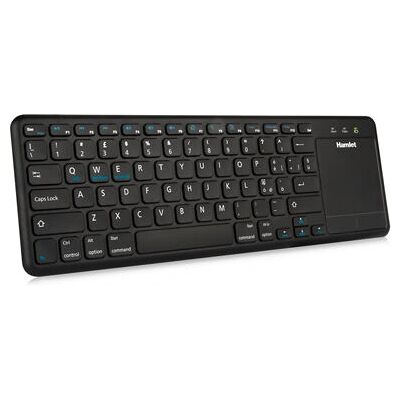 Hamlet XKK400ITA Clavier TV Sans Fil Noir - Publicité Hamlet XKK400ITA Clavier TV Sans Fil Noir - Publicité