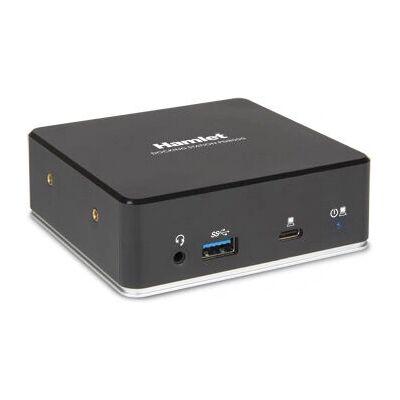 Hamlet Doppelte Schnittstelle Dockingstation - USB-C & USB-A - 85W Leistung Hamlet Doppelte Schnittstelle Dockingstation - USB-C & USB-A - 85W Leistung