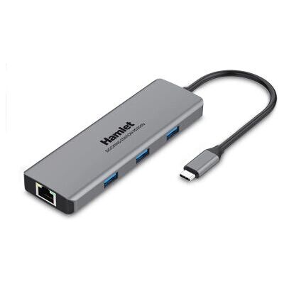 Hamlet Hamlet HDKC-PD200U Docking Station - USB-C 85W 4K HDMI LAN Hamlet Hamlet HDKC-PD200U Docking Station - USB-C 85W 4K HDMI LAN