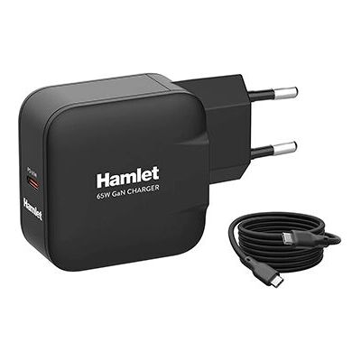 Hamlet XPDG-65WC20 Caricabatterie Universale Nero - Caricatore Hamlet XPDG-65WC20 Caricabatterie Universale Nero - Caricatore